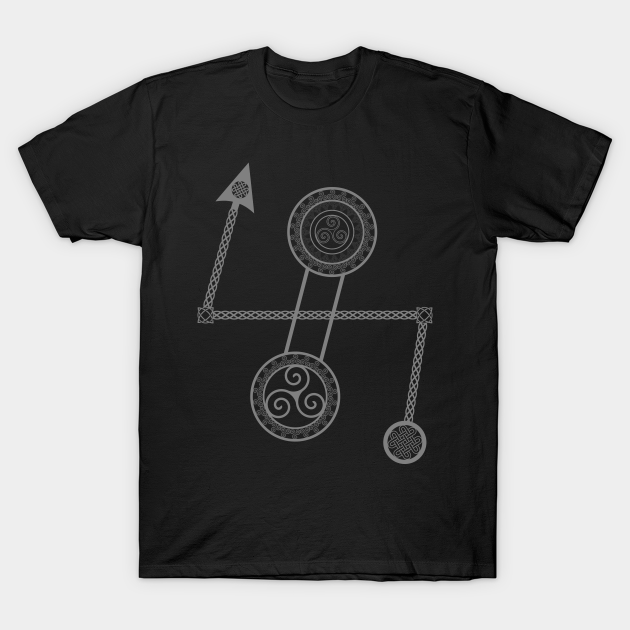Pictish Double Disc Z Rod Double Disc Z Rod TShirt TeePublic